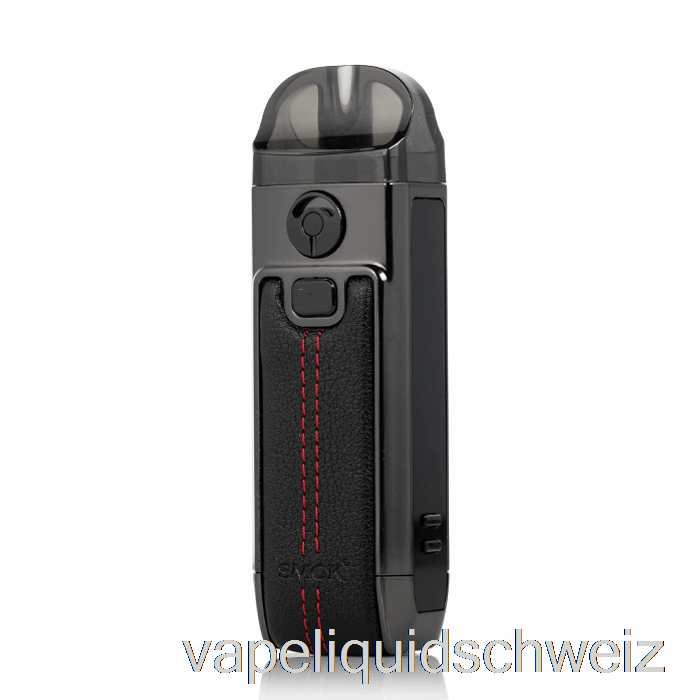 Smok Nord 4 80w Pod Kit Schwarzes Leder Vape Schweiz